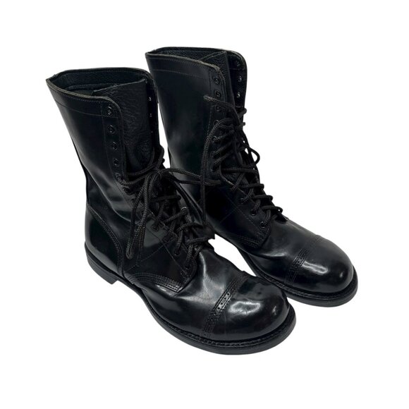 Corcoran 1500 Mens Black Leather Military Combat Boots Size 13 EE - Picture 1 of 14